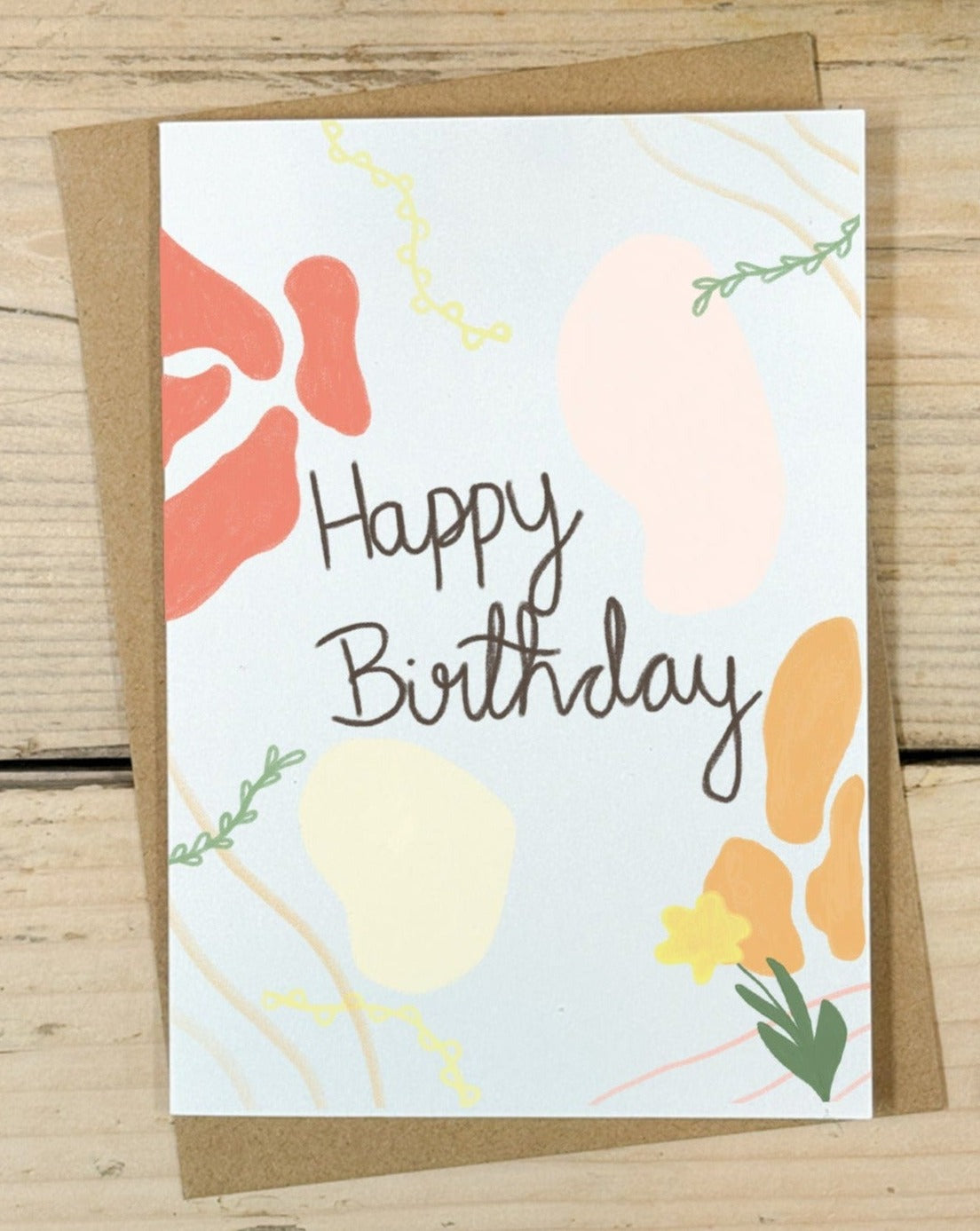Birthday card Happy Bouquet