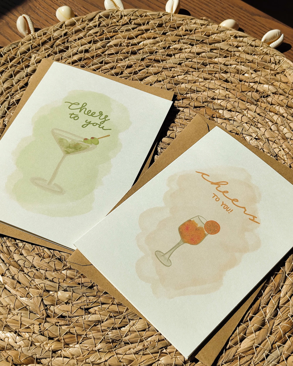 Greeting card Cheers Aperol