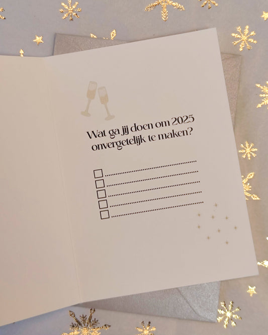 New Year's Card Sparkle