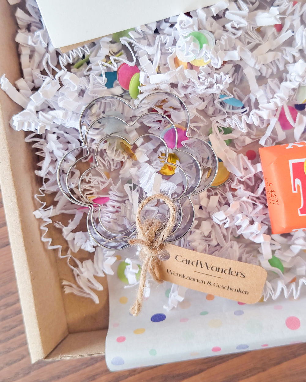 Verjaardag Cadeaupakket Koekvormpjes