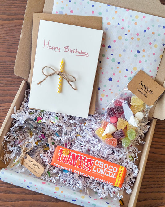 Verjaardag Cadeaupakket Koekvormpjes