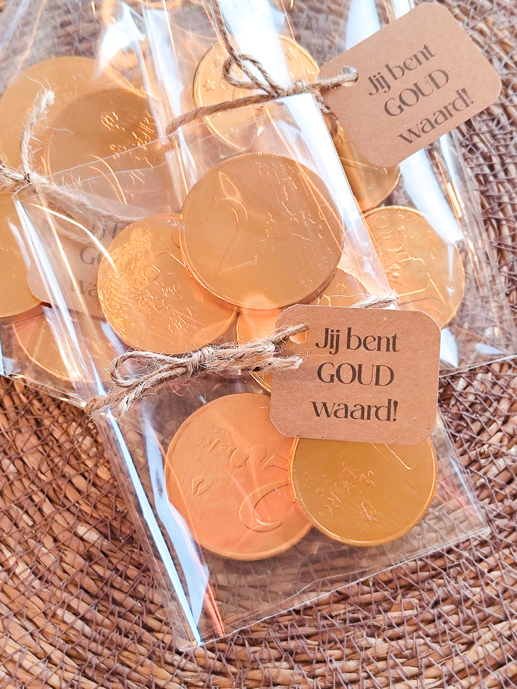 Traktatie afscheid Jij bent GOUD waard!