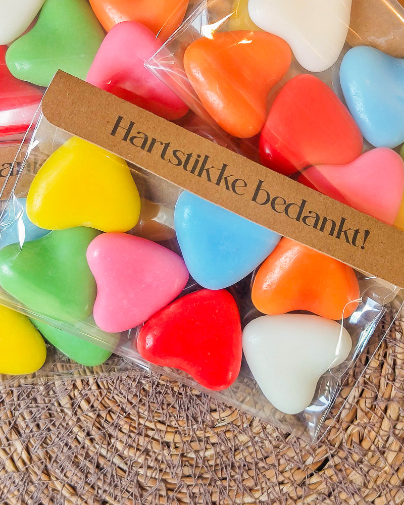 Traktatie afscheid Hartstikke Bedankt 🩵