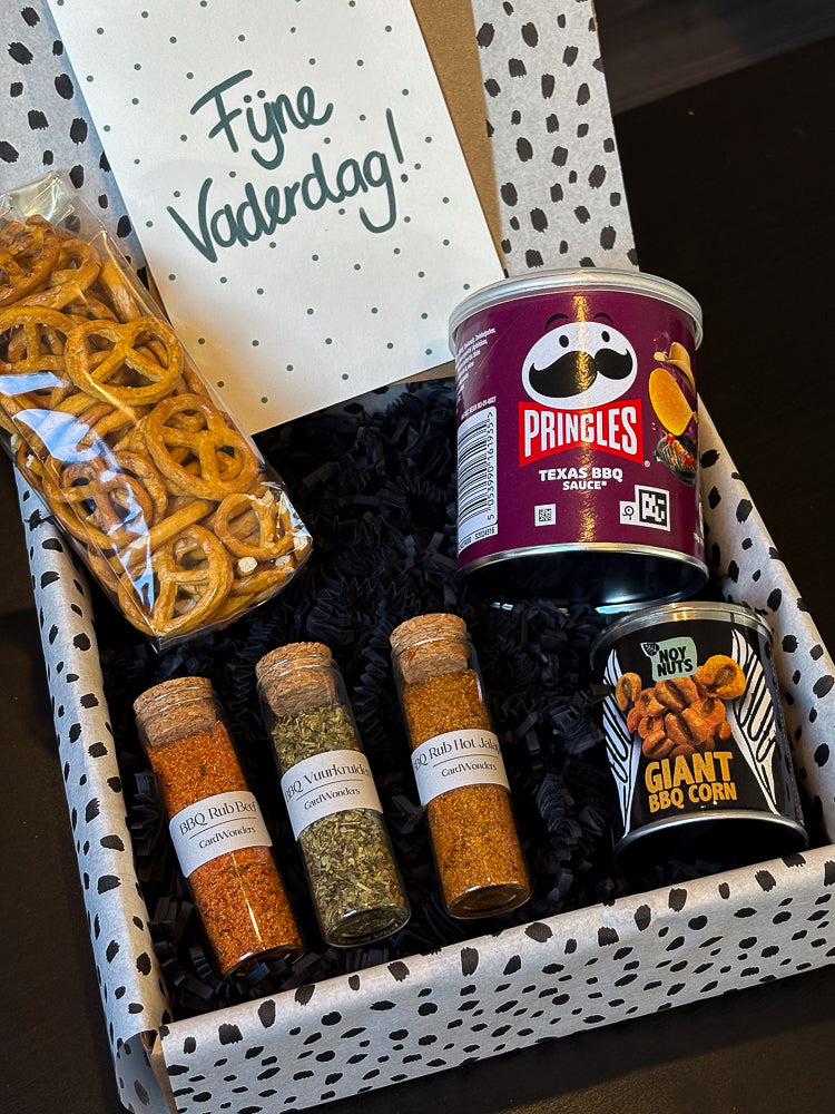 Vaderdagcadeau pakket BBQ liefhebber
