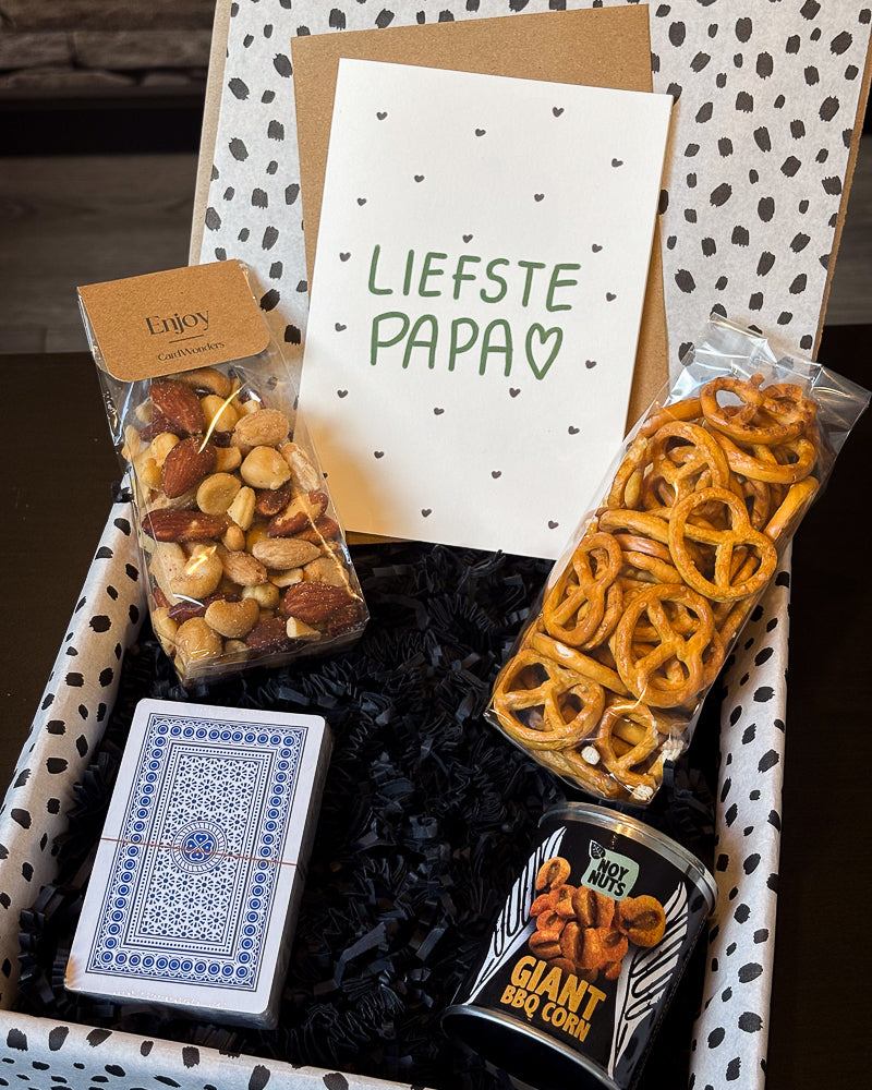 Vaderdagcadeau pakket Nootjes liefhebber