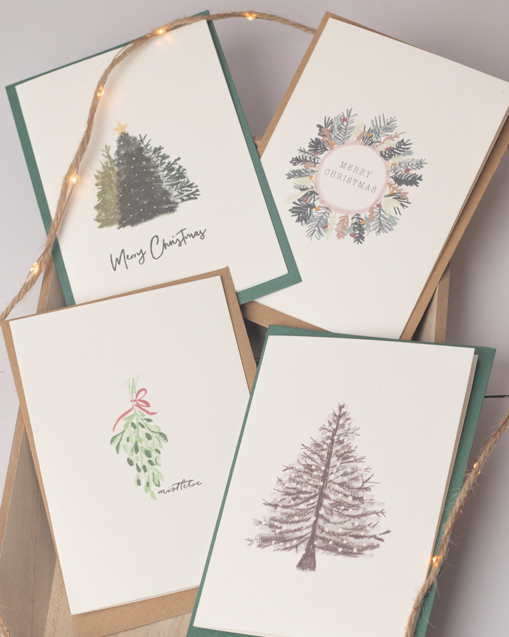 Christmas card package