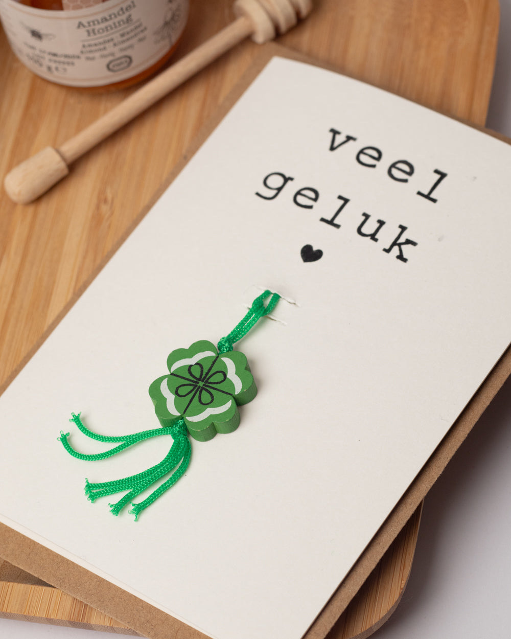 Good Luck Pendant Greeting Card