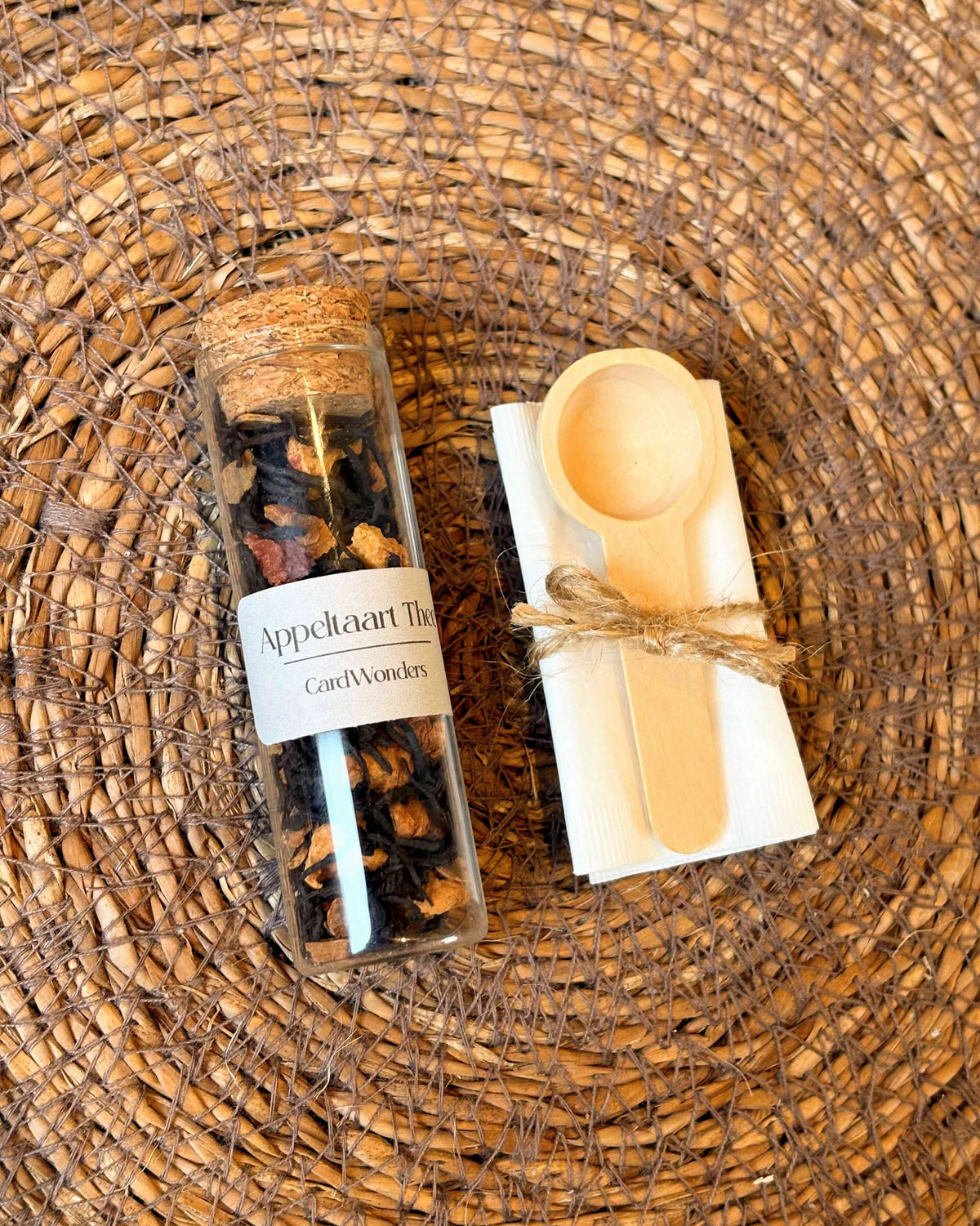 Luxury Red Lemon Tea glass jar