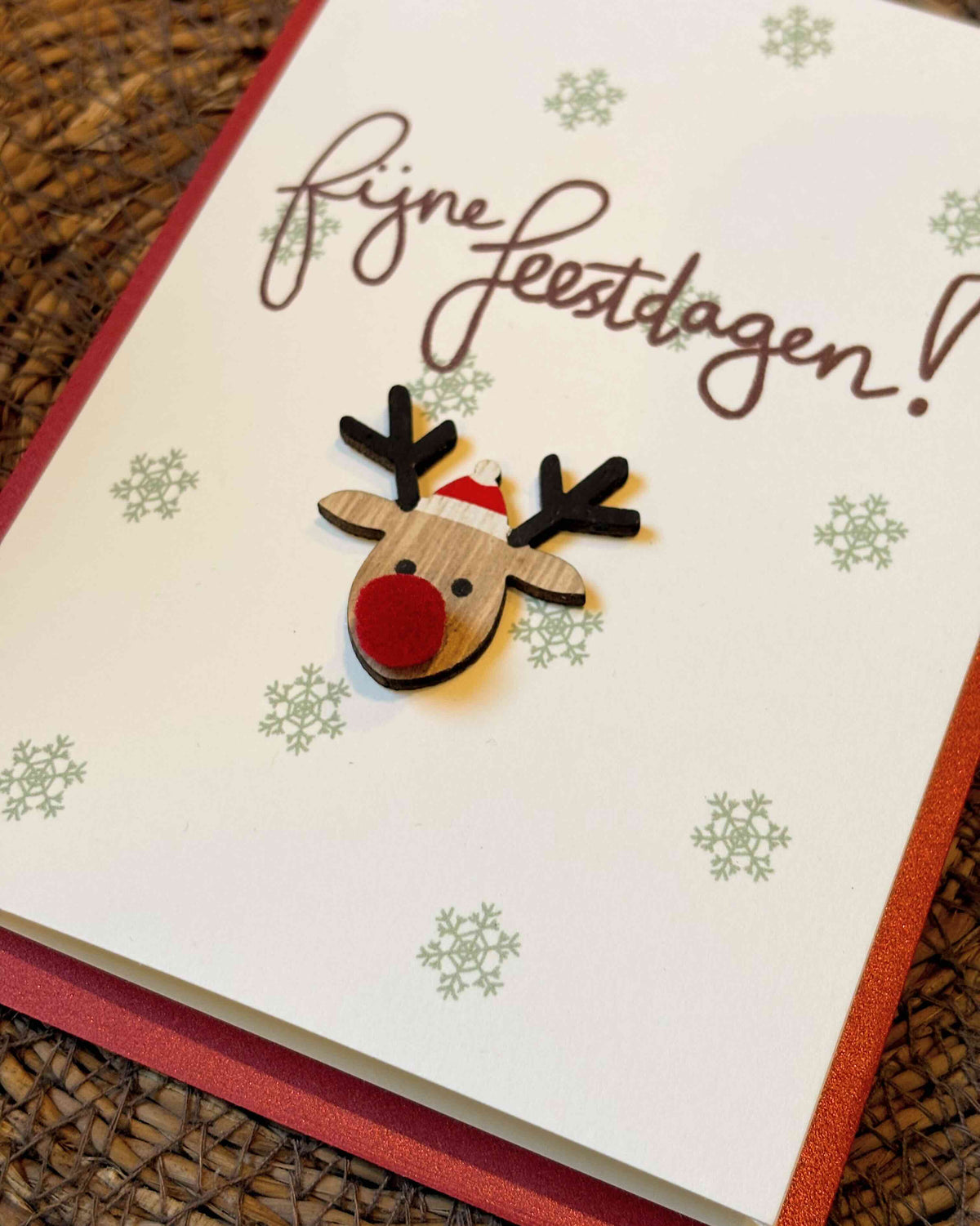 Christmas card Snow globe