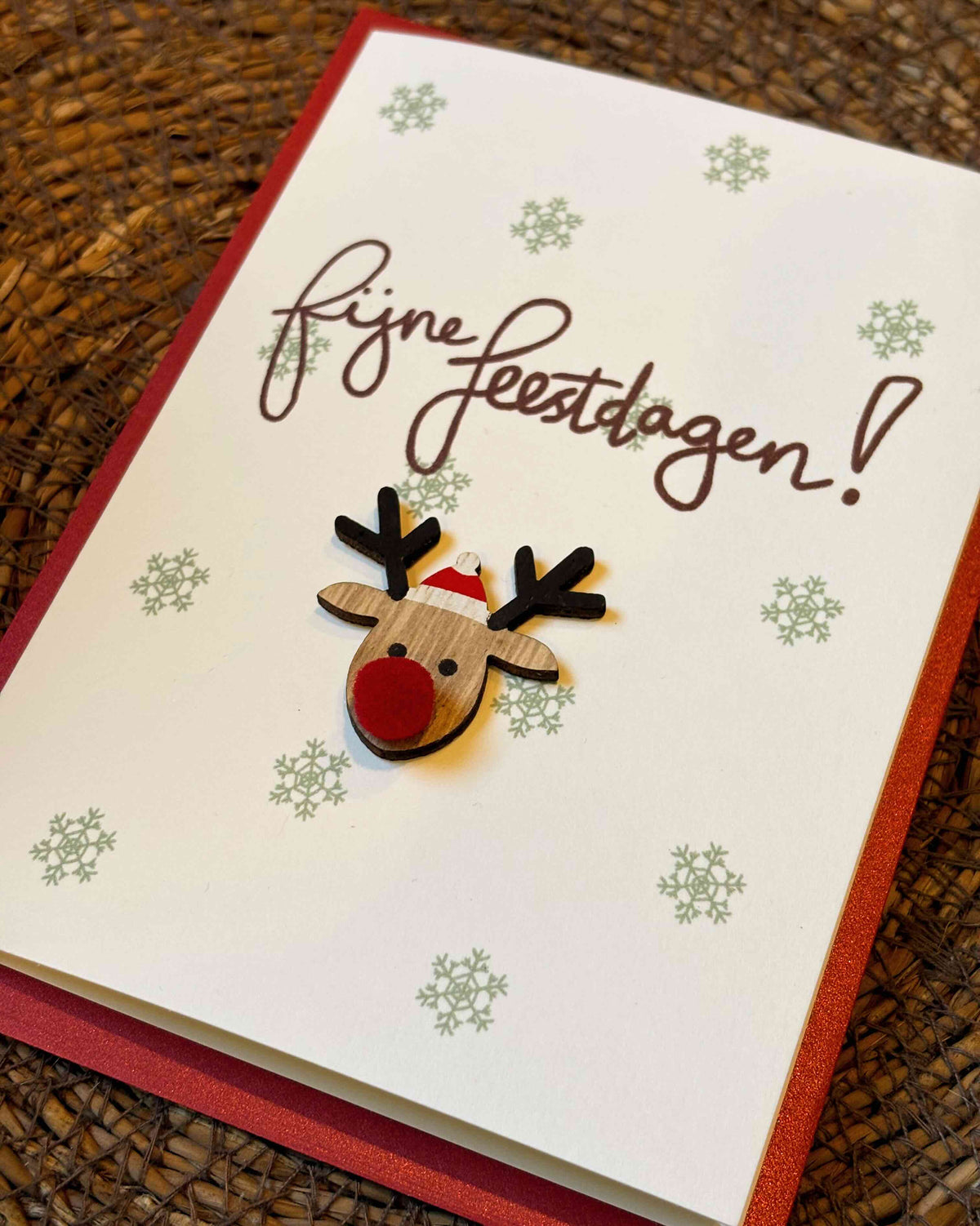 Christmas card Snow globe