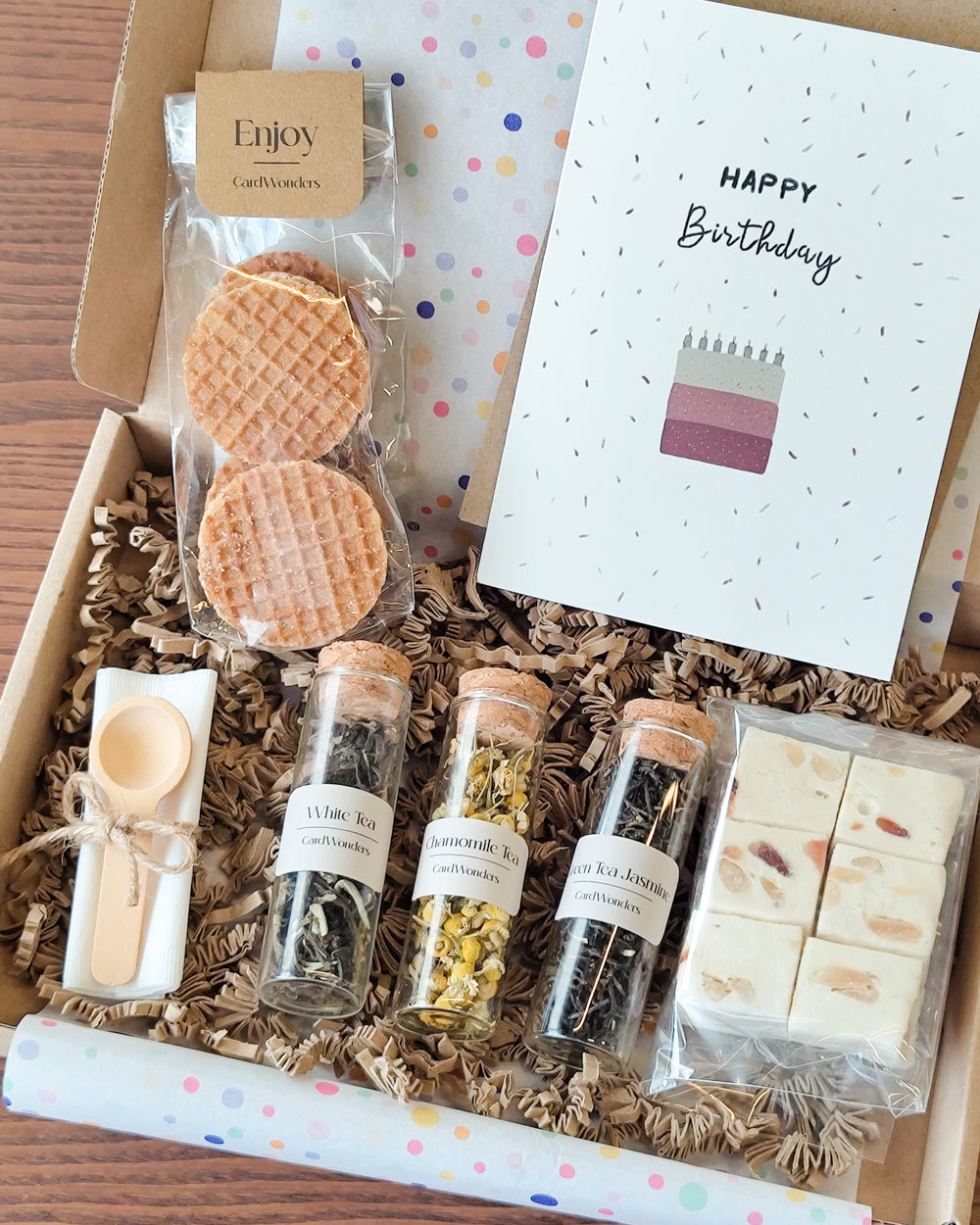 Theepakket verjaardag thee cadeau versturen brievenbuscadeau verse thee