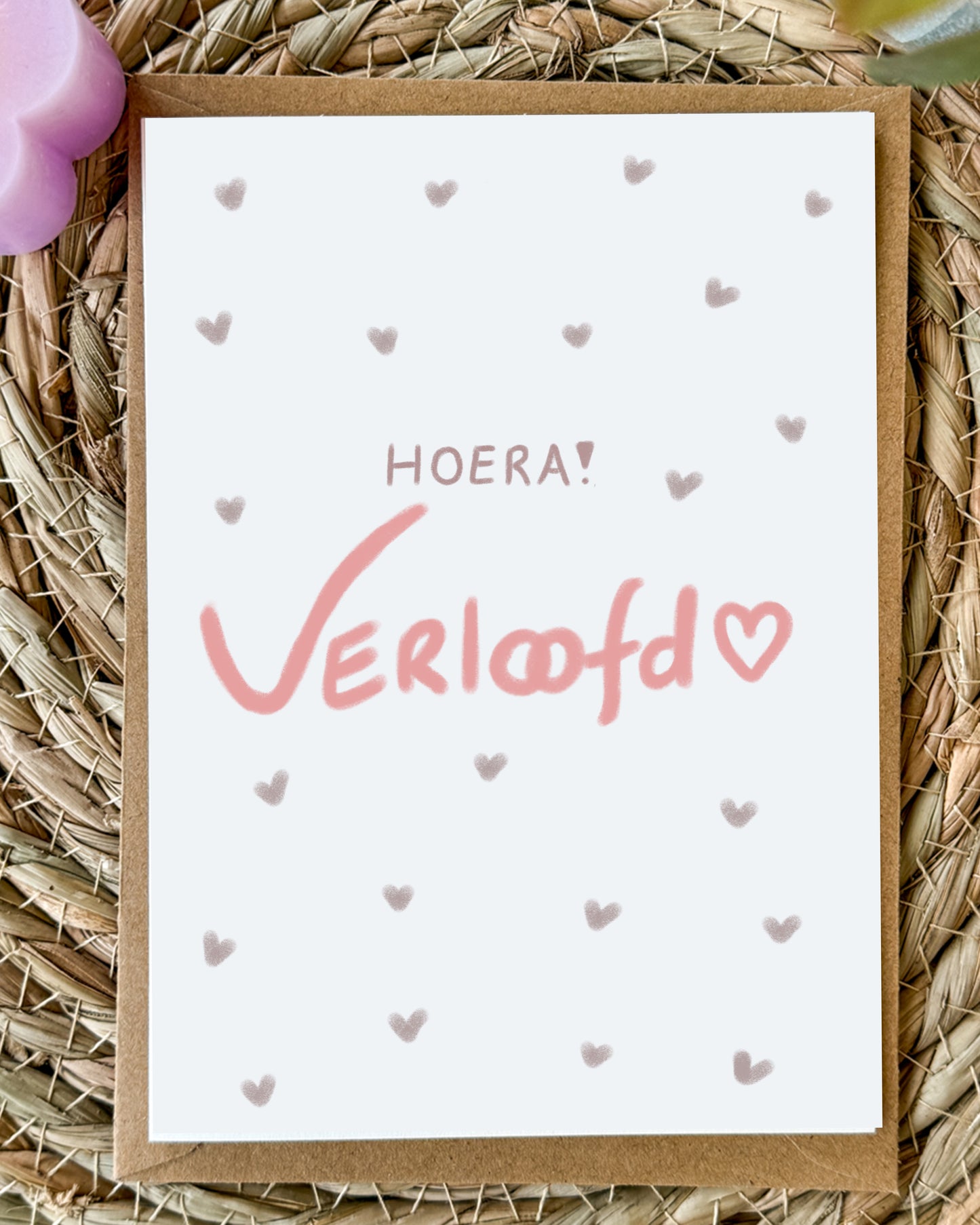 Wenskaart Verloofd ๐