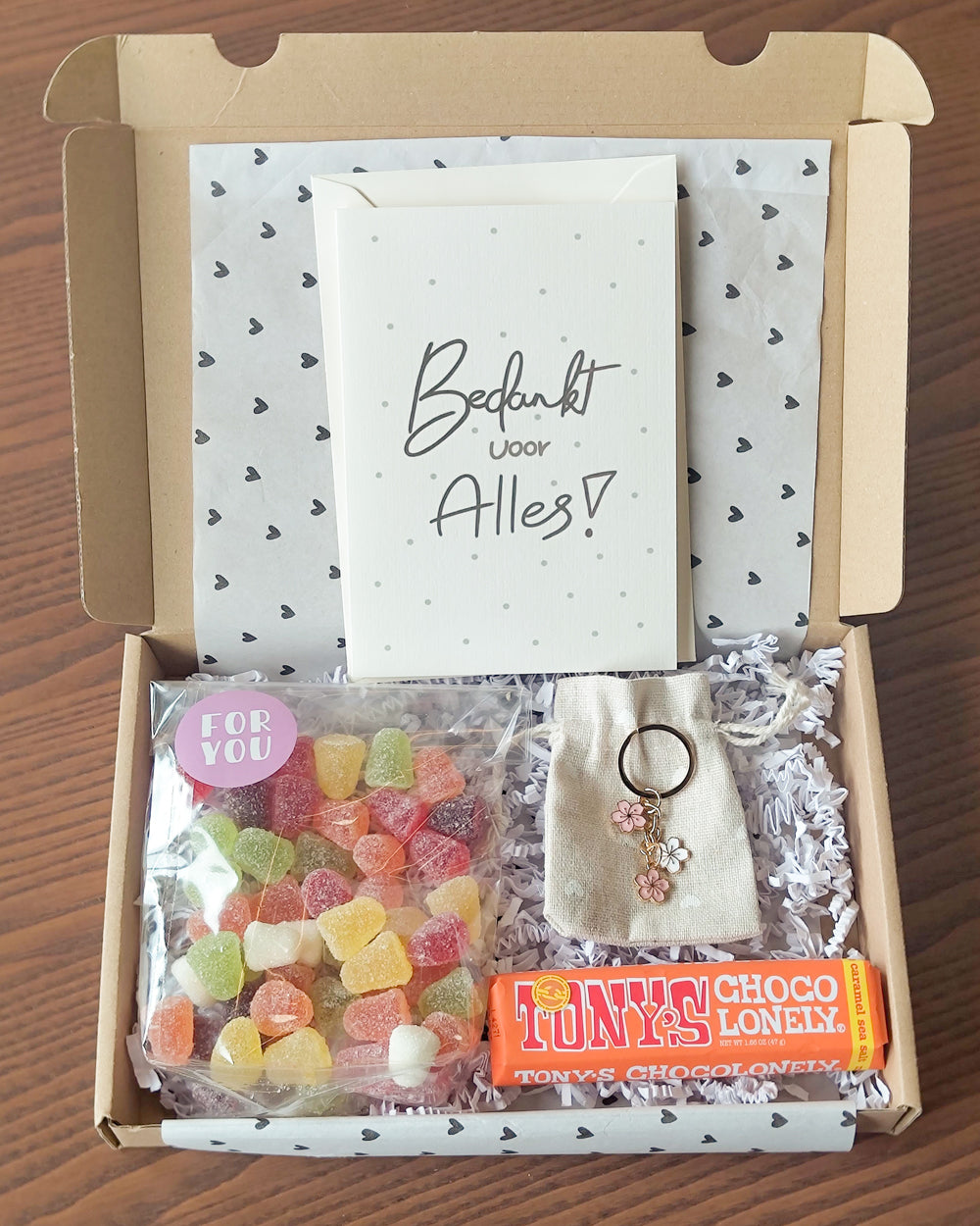 bedankt cadeau pakket