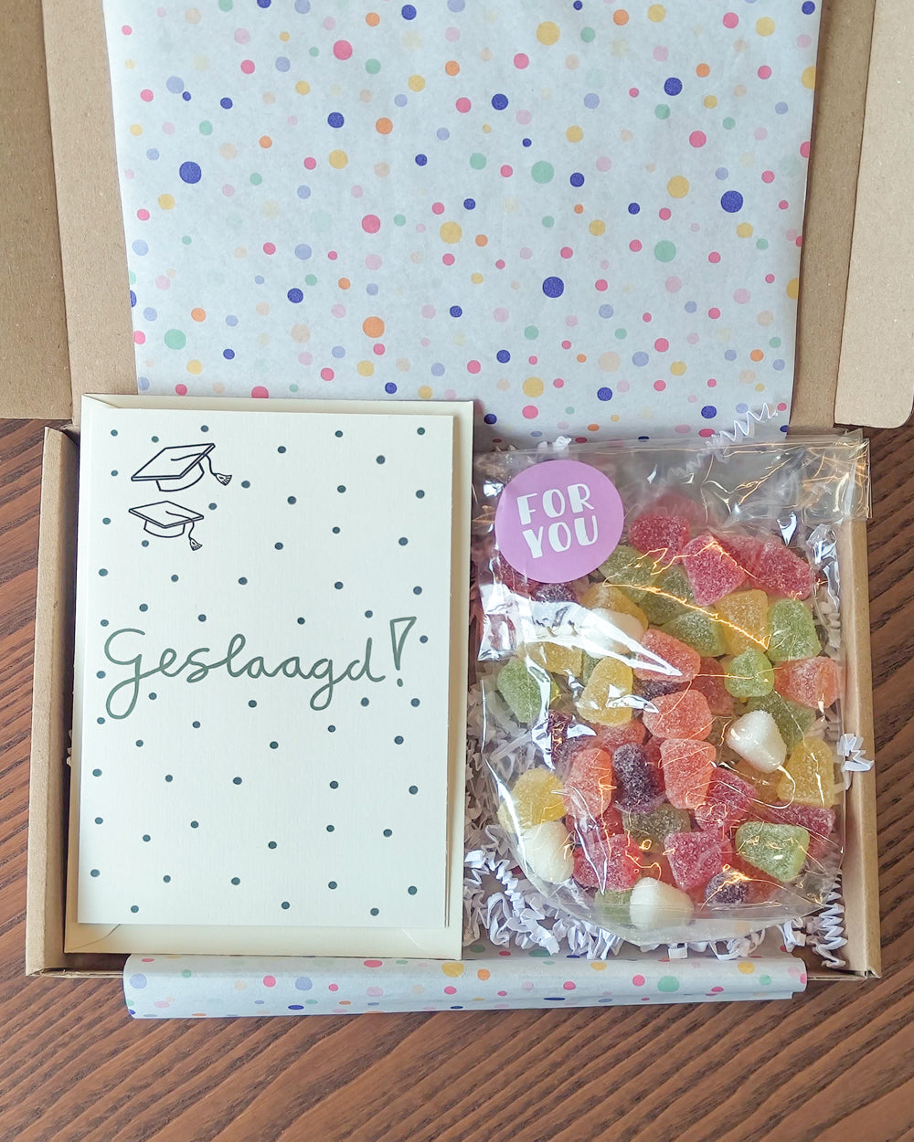 cadeau geslaagd middelbare school jongen