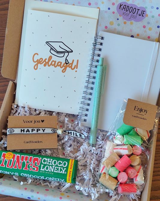 cadeau versturen geslaagd brievenbuscadeau mbo hho