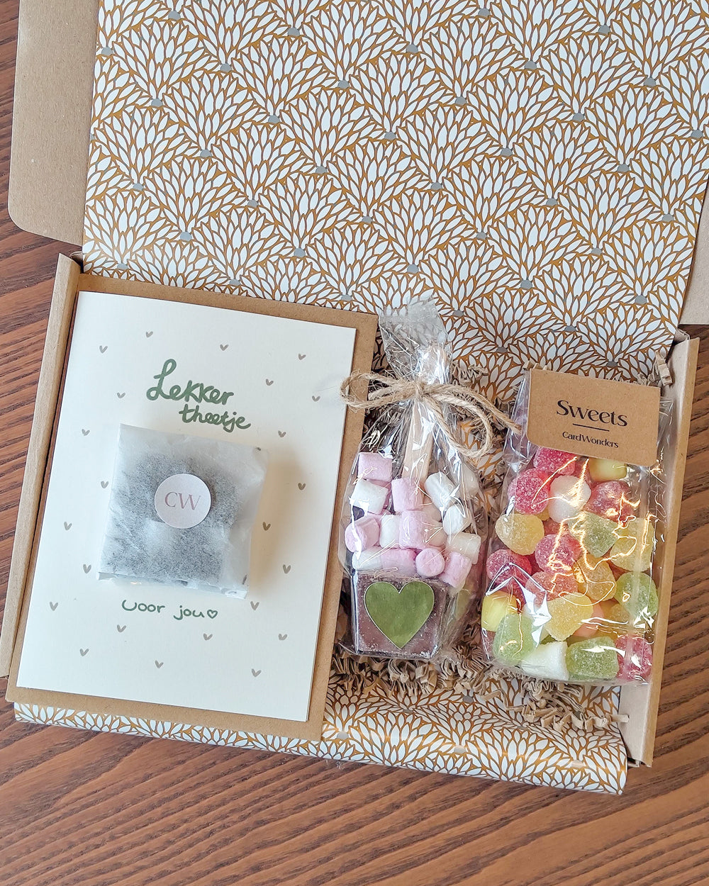 choclademelkstick in pakketje