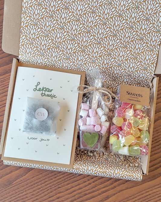 choclademelkstick in pakketje