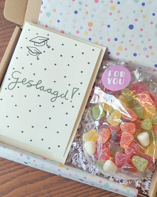 geslaagd cadeau jongen