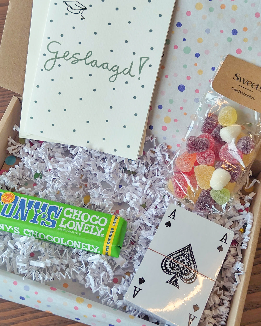 geslaagd cadeau man