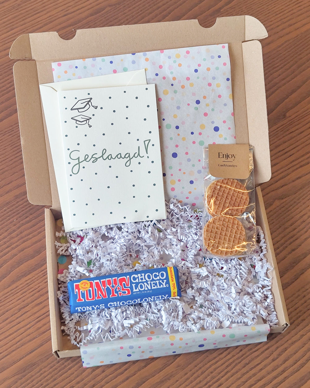 geslaagd cadeau man