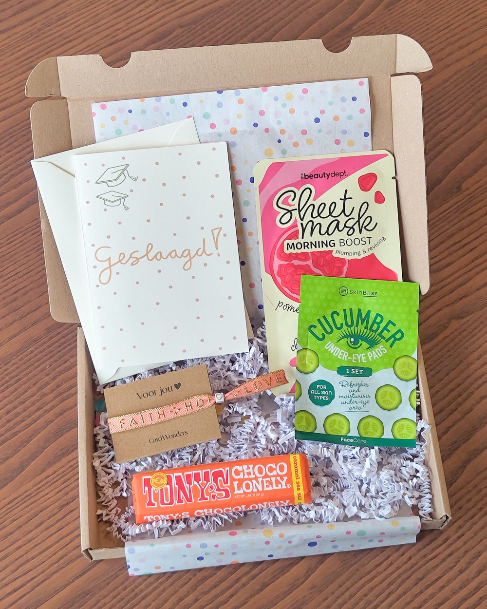 geslaagd cadeau vrouw