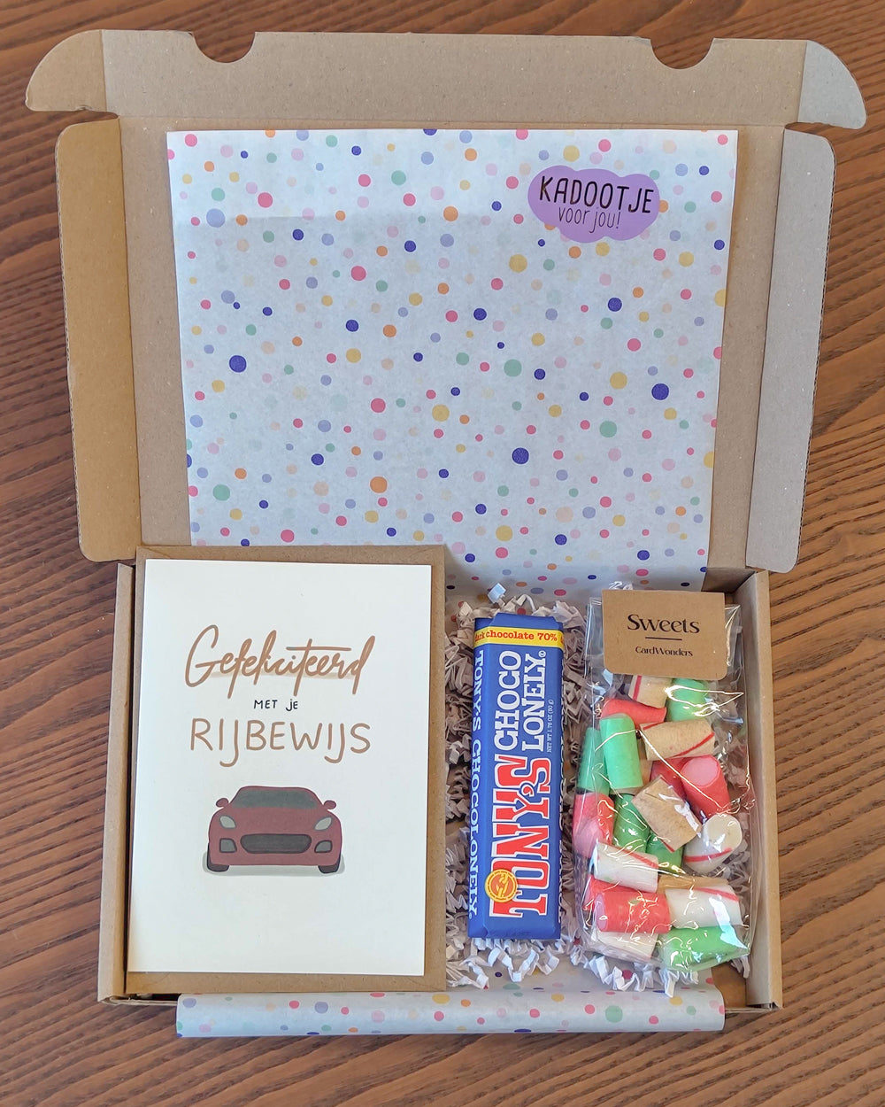 rijbewijs cadeau idee