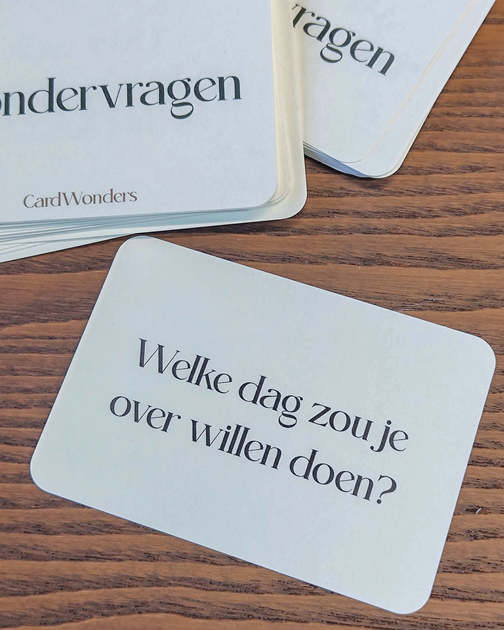 kaartspel vrienden vragen spel familie dobbel cadeau