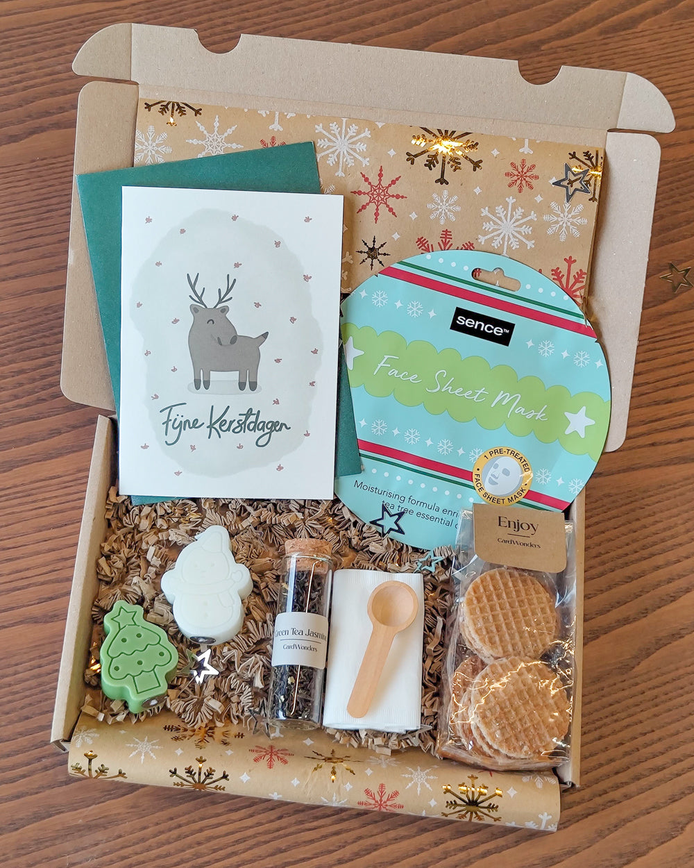 brief kerstpakket personeel