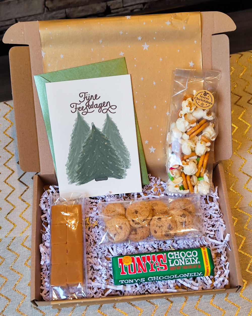 kleine aantallen kerstpakketten bestellen