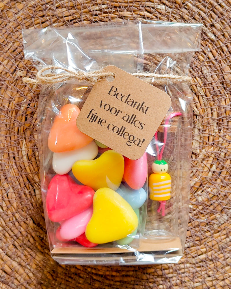 kleine bedankjes voor collega's