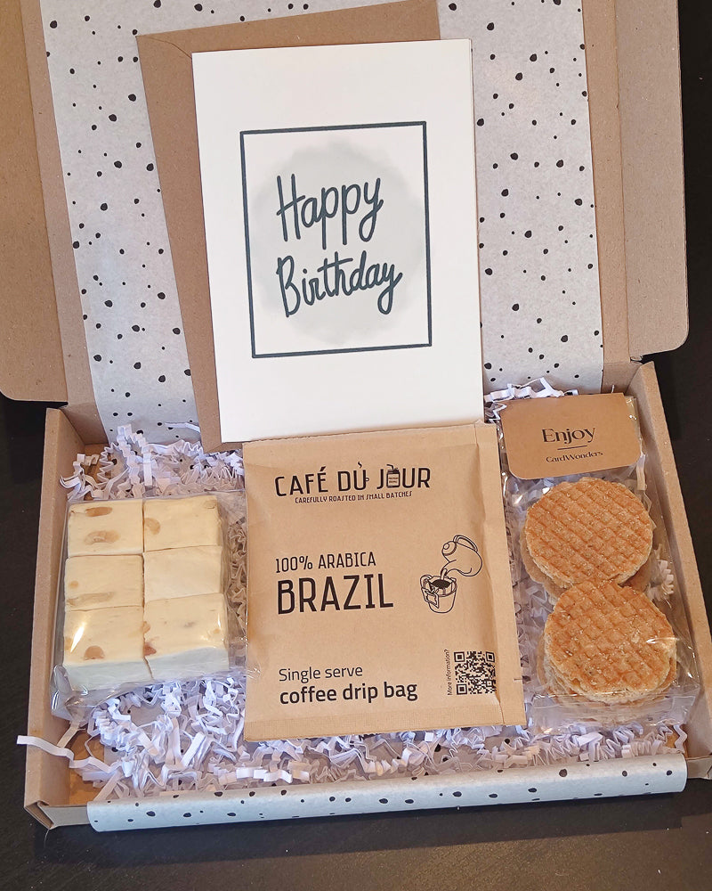 koffie cadeau verjaardag