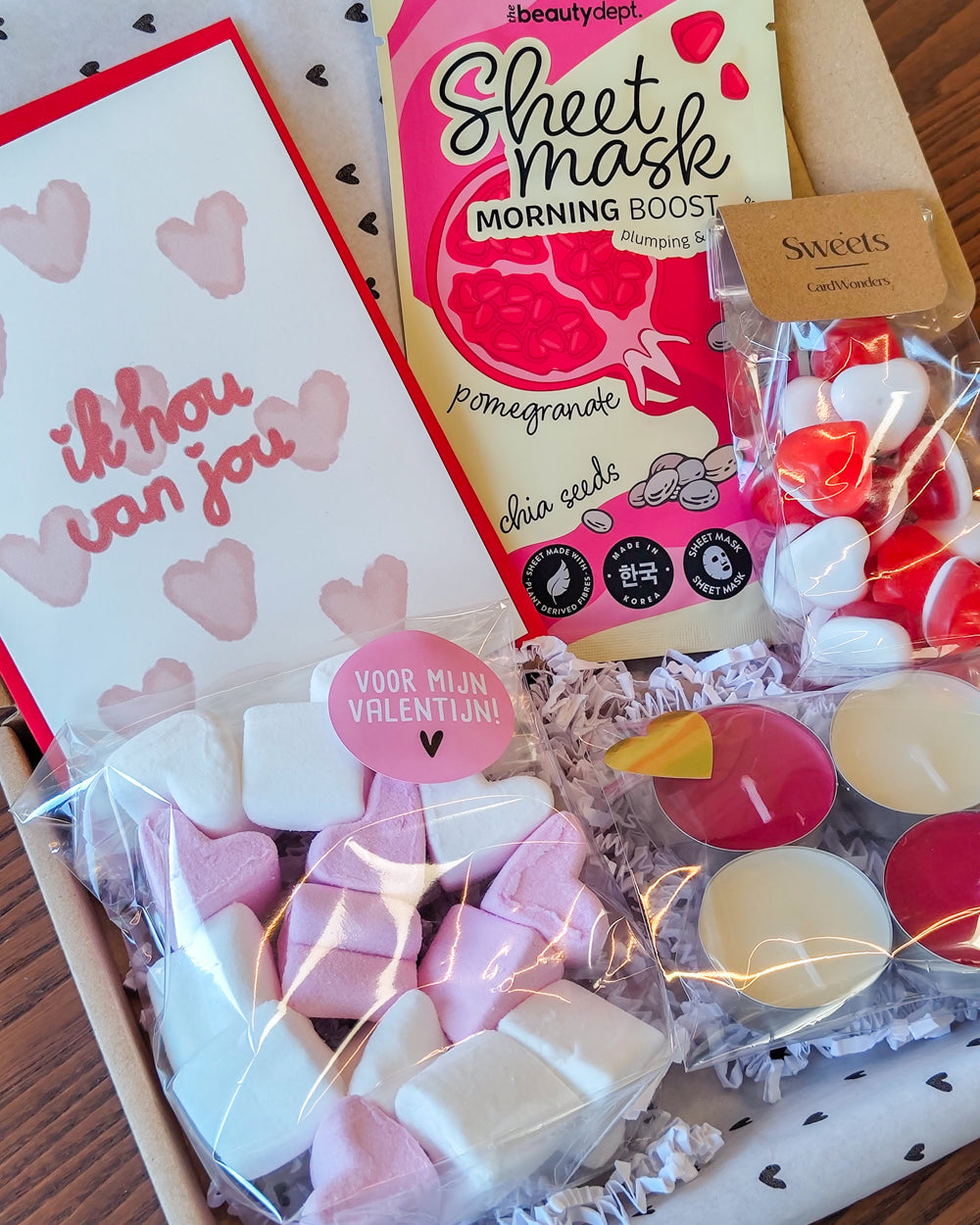 origineel valentijnscadeau voor haar snoep