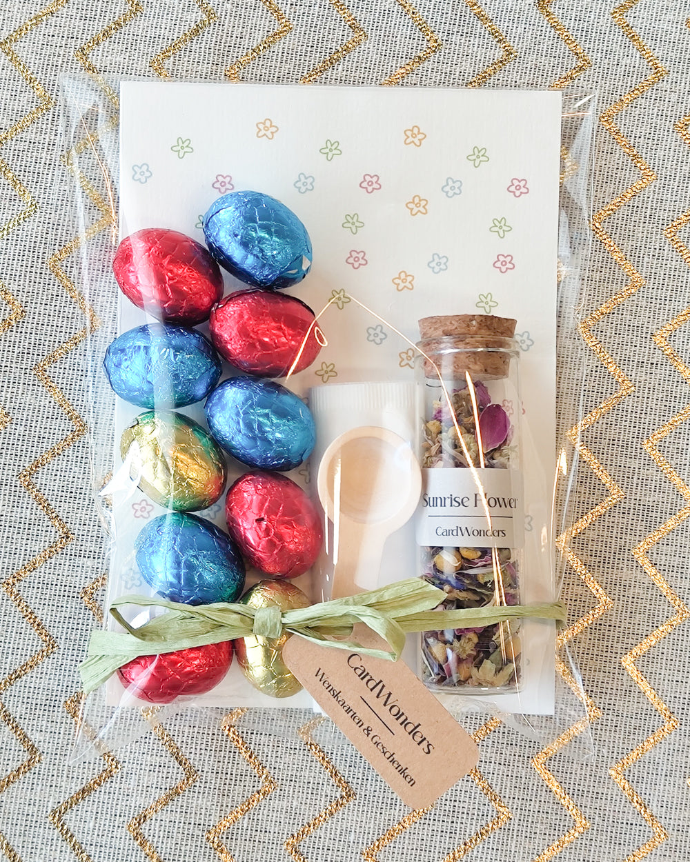paasgeschenken chocolade thee goedkoop aardigheidje voor de pasen