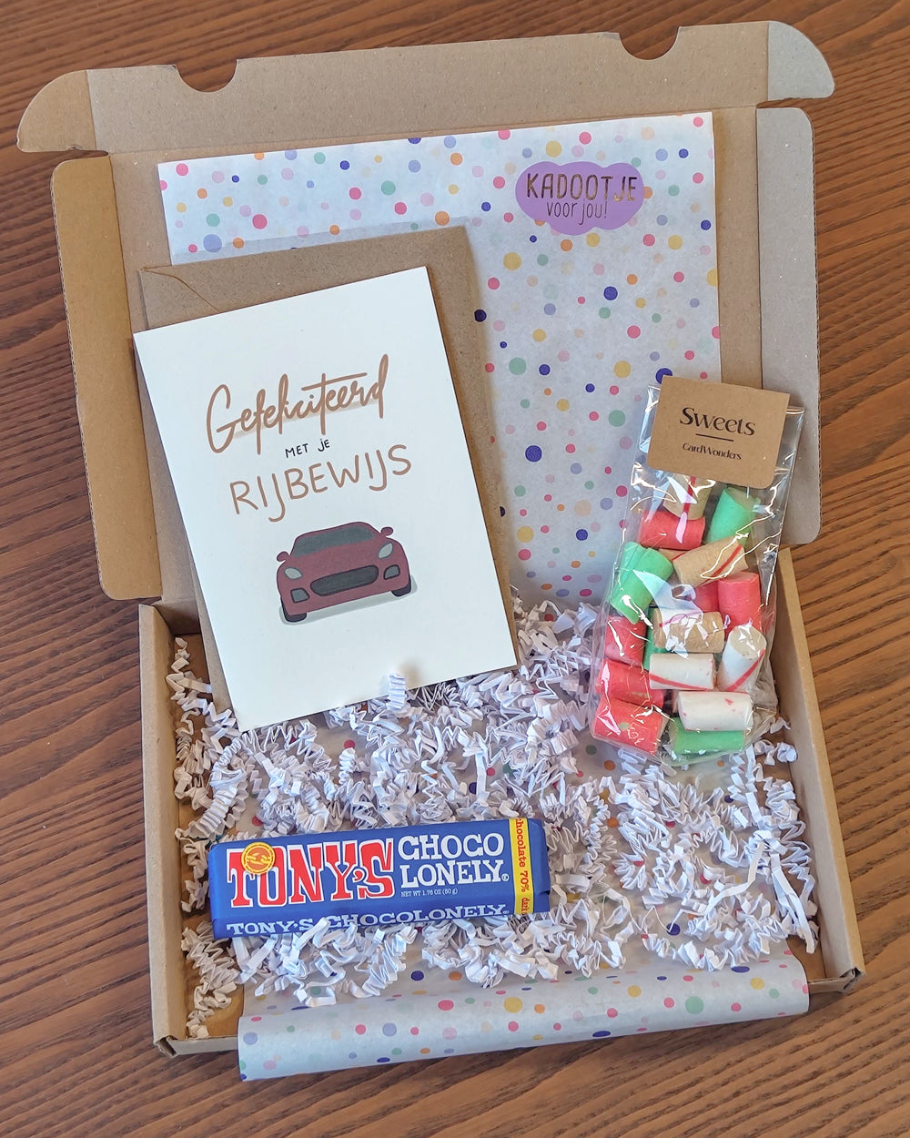 rijbewijs gehaald cadeau