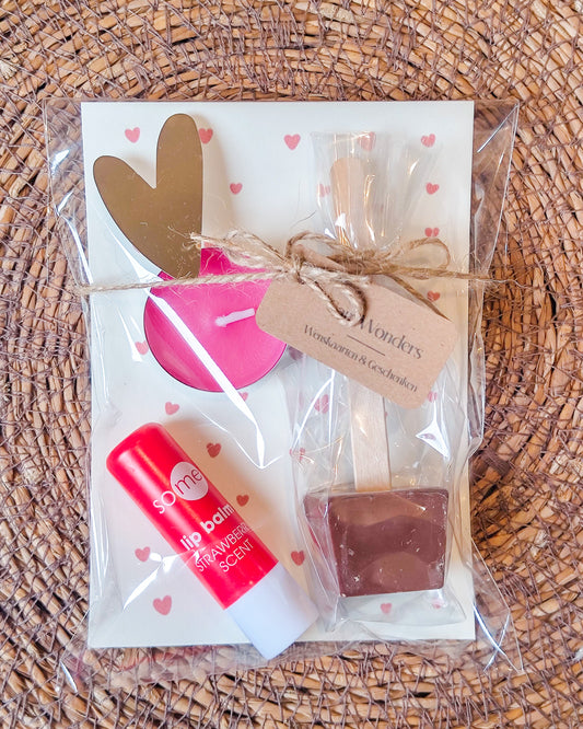 roze cadeautje