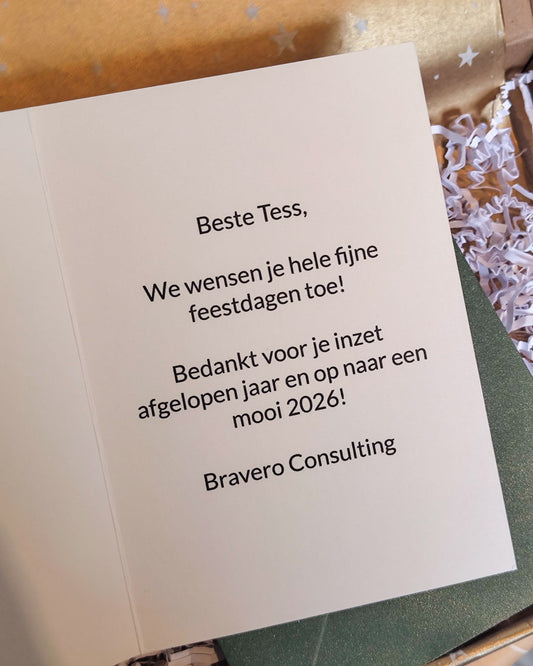 losse kerstpakketten bestellen kleine ondernemers bedrijf origineel