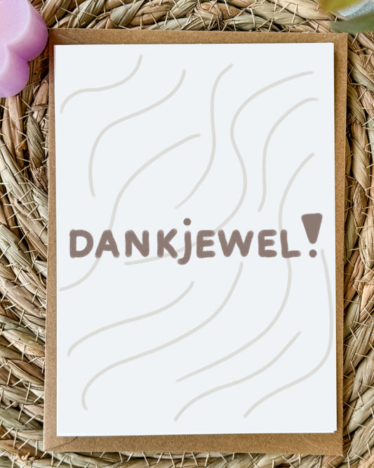 bedankt kaartje sturen dankjewel