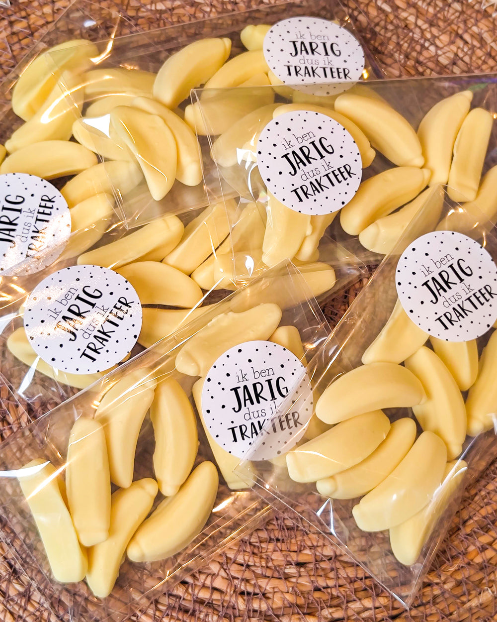 Goedkope kant en klare traktaties bestellen banaantjes