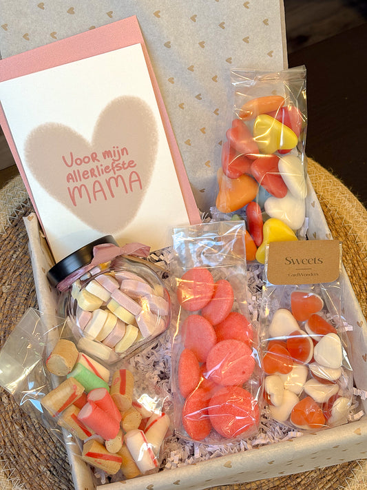 Moederdagcadeaupakket Snoepliefhebber