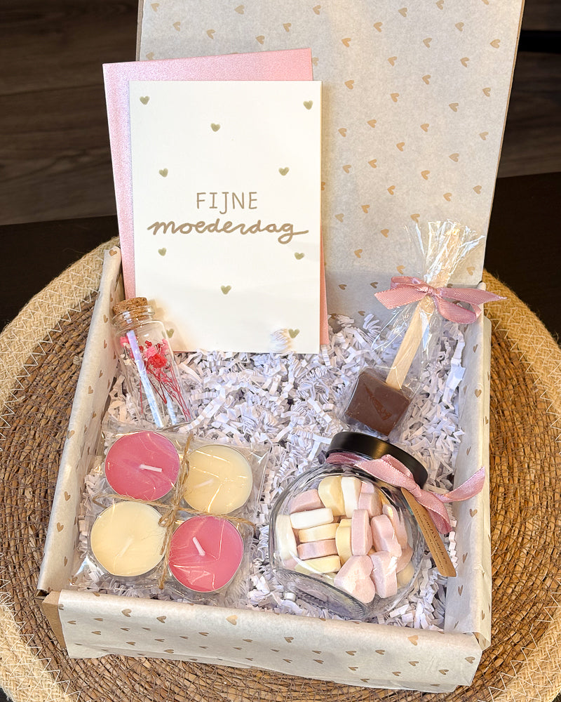 Moederdagcadeaupakket Roze Droom