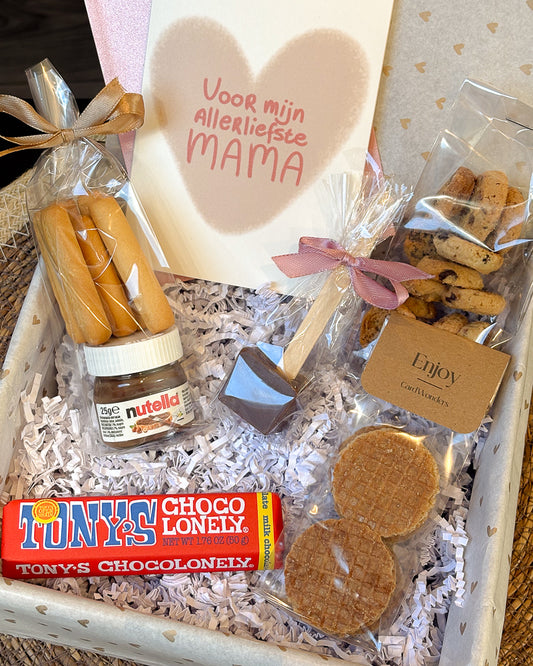 Moederdagcadeaupakket Chocoladeliefhebber