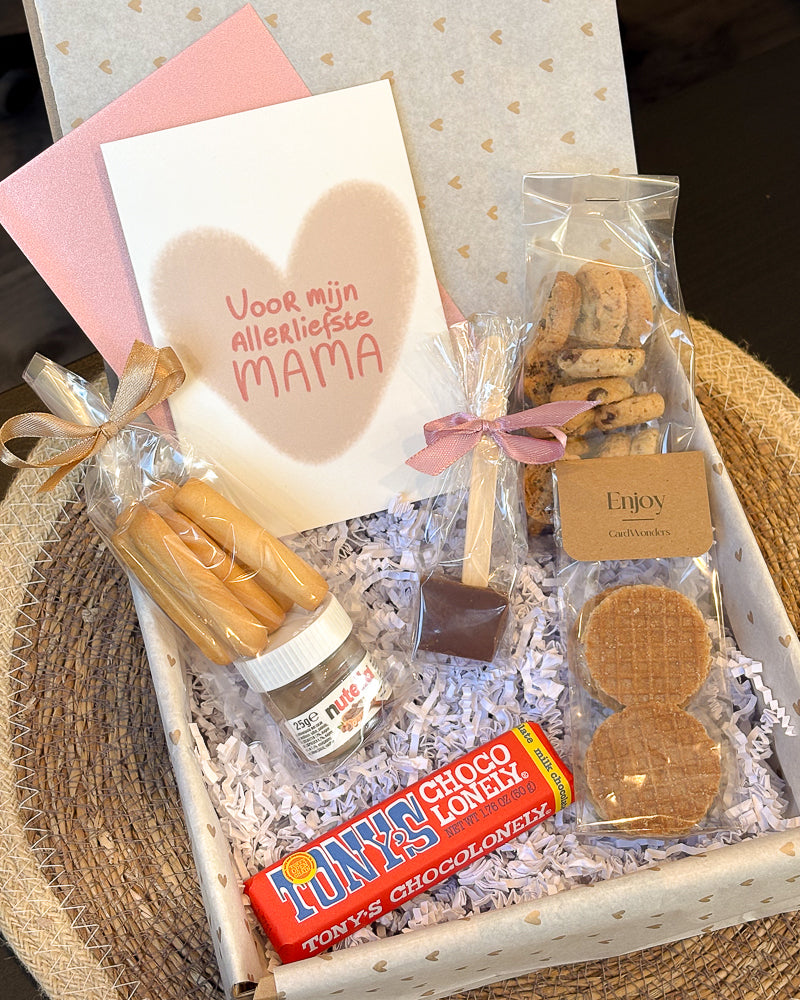 Moederdagcadeaupakket Chocoladeliefhebber