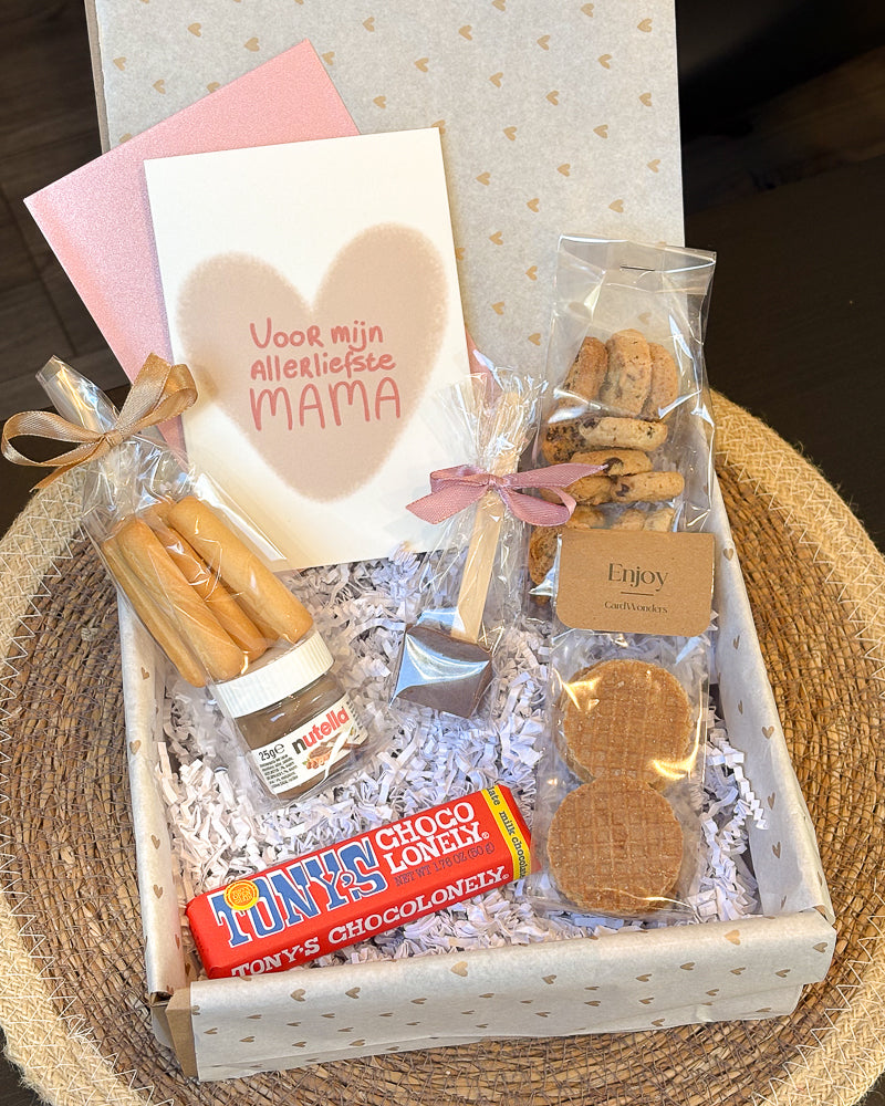 Moederdagcadeaupakket Chocoladeliefhebber