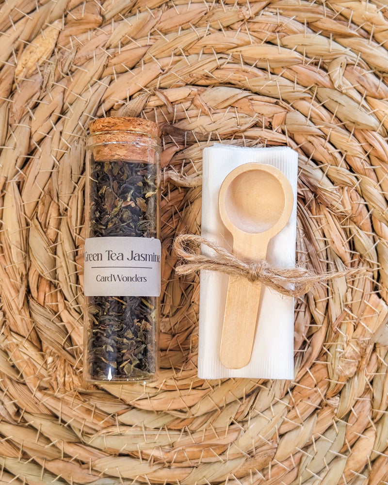 Glazen potje Luxe Thee Green Jasmine