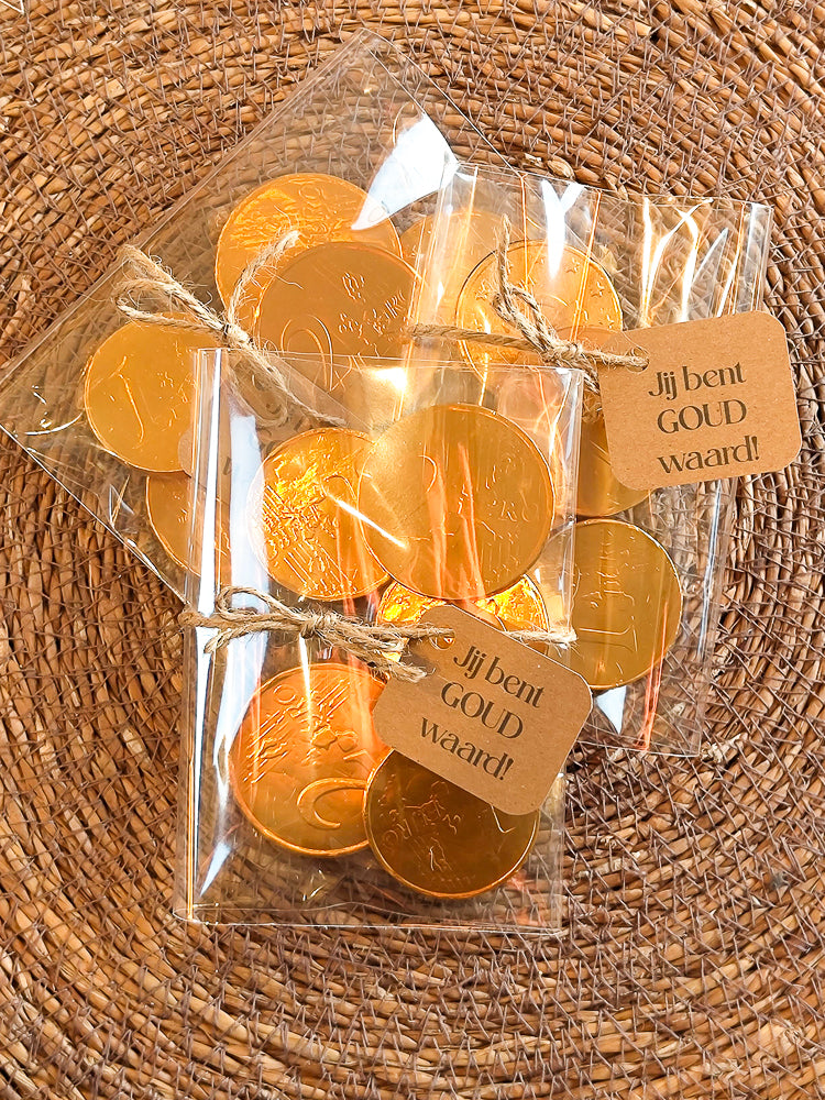 Traktatie afscheid Jij bent GOUD waard!