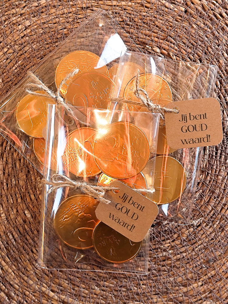 Traktatie afscheid Jij bent GOUD waard!