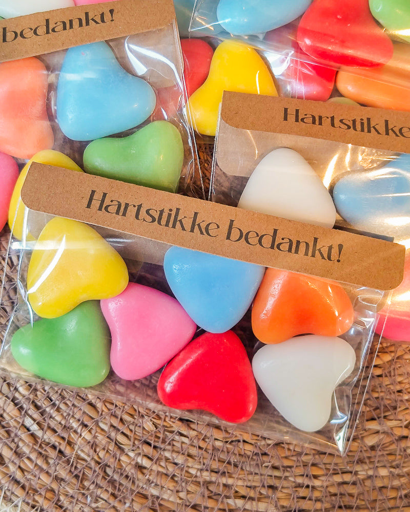 Traktatie afscheid Hartstikke Bedankt 🩵