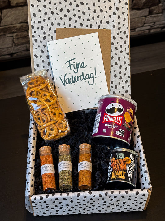 Vaderdagcadeau pakket BBQ liefhebber