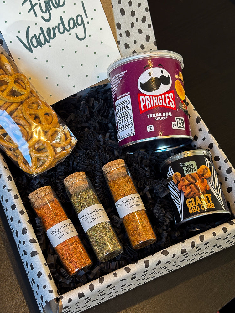 Vaderdagcadeau pakket BBQ liefhebber