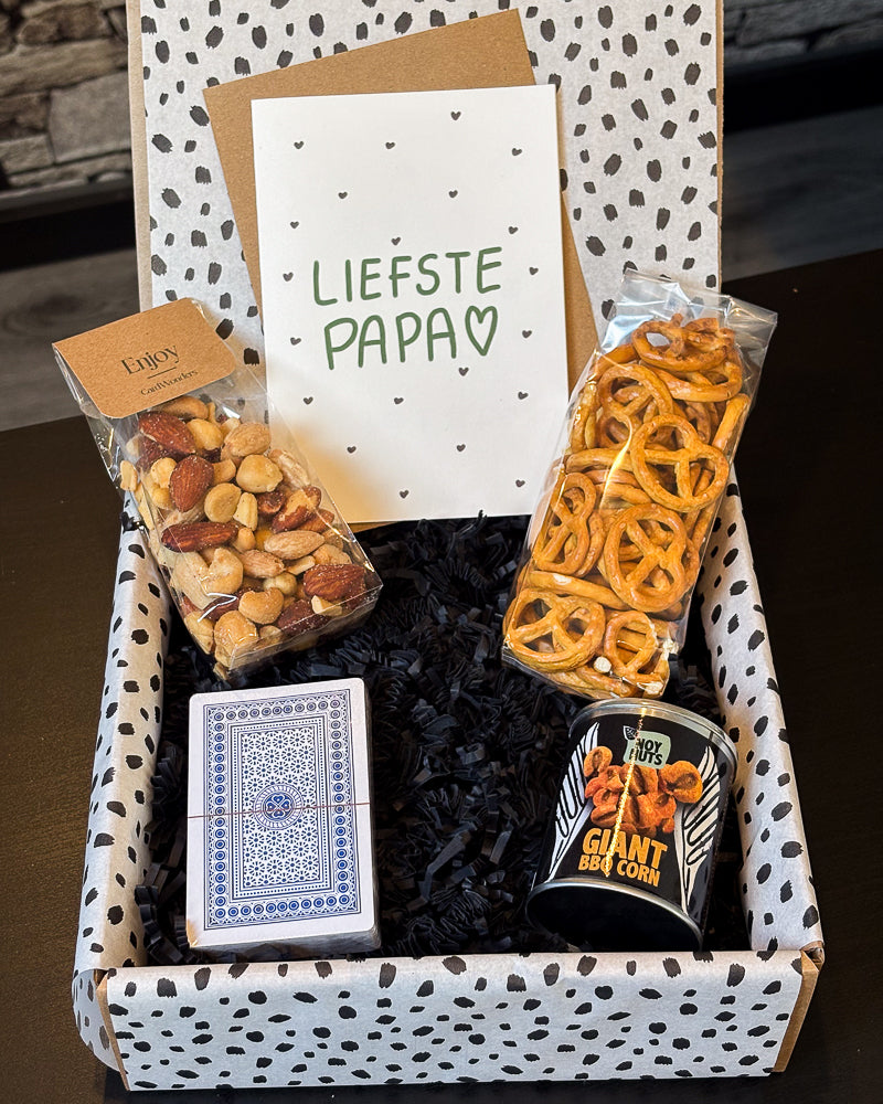 Vaderdagcadeau pakket Nootjes liefhebber